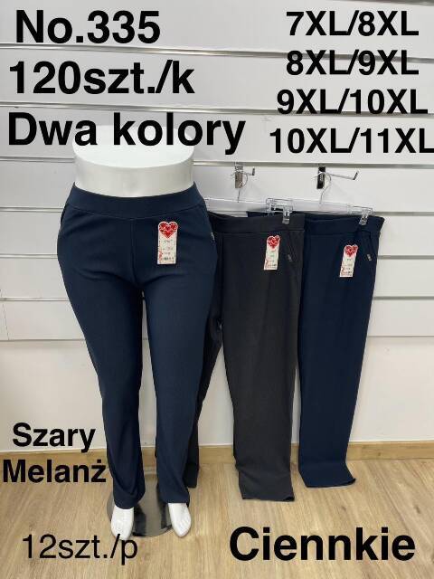 Spodnie damskie 335 Mix kolor 7XL-11XL 1