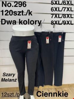 Spodnie damskie 296 Mix kolor 5XL-9XL