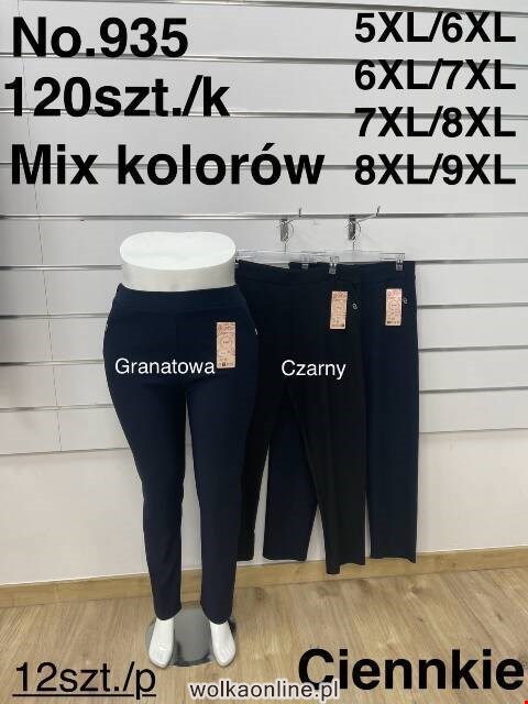 Spodnie damskie 935 Mix kolor 5XL-9XL