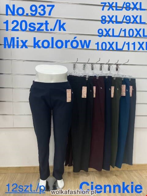 Spodnie damskie 937 Mix kolor 7XL-11XL