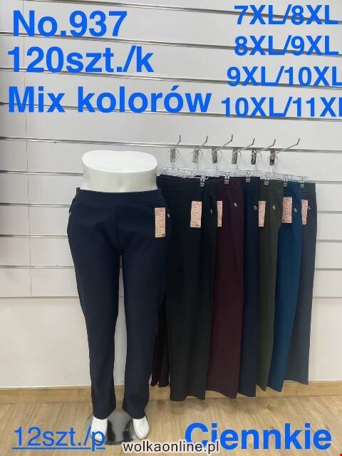 Spodnie damskie 937 Mix kolor 7XL-11XL