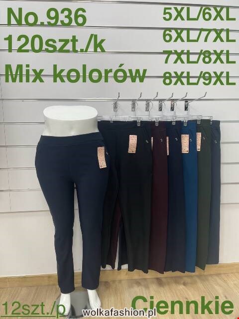 Spodnie damskie 936 Mix kolor 5XL-9XL