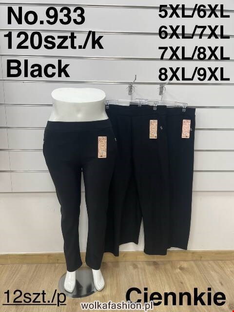 Spodnie damskie 933 Mix kolor 5XL-9XL