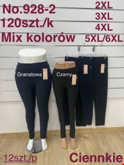 Spodnie damskie 928-2 Mix kolor 2XL-6XL
