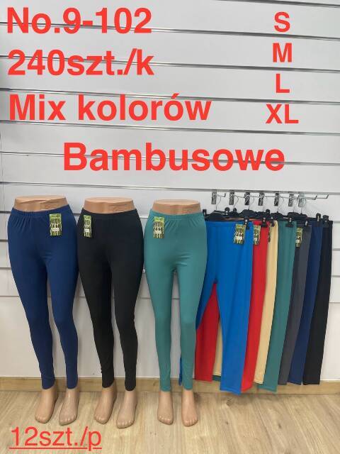 Leginsy damskie 9-102 Mix kolor S-XL 1