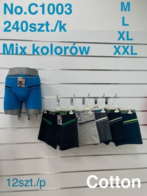 Bokserki męskie  C1003 Mix kolor M-2XL 1