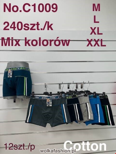Bokserki męskie  C1009 Mix kolor M-2XL