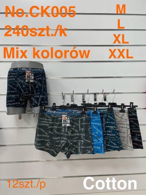 Bokserki męskie  CK005 Mix kolor M-2XL 1