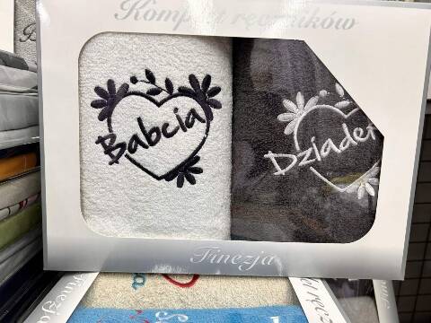 Komplet 2 Części  ręczników 4746 Mix kolor 50x100cm