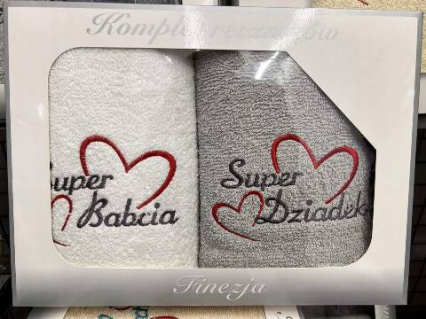 Komplet 2 Części  ręczników 4750 Mix kolor 50x100cm