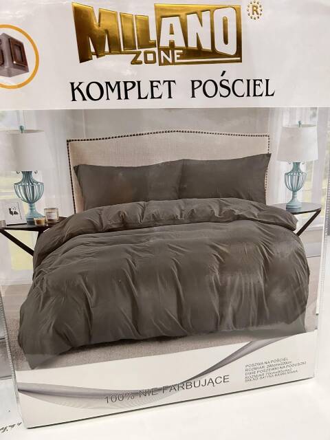 Komplet Pościeli 3 Części 4751 1 kolor 200x220cm