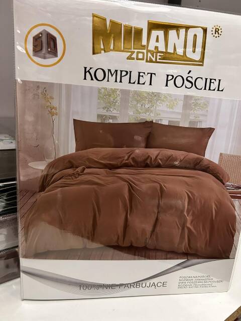Komplet Pościeli 3 Części 4752 1 kolor 200x220cm
