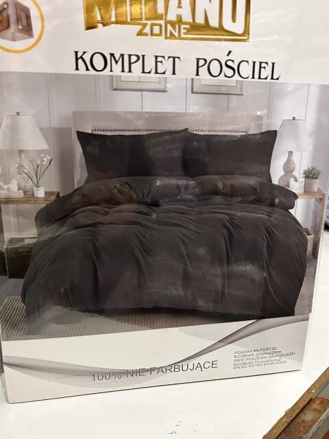 Komplet Pościeli 3 Części 4754 1 kolor 200x220cm