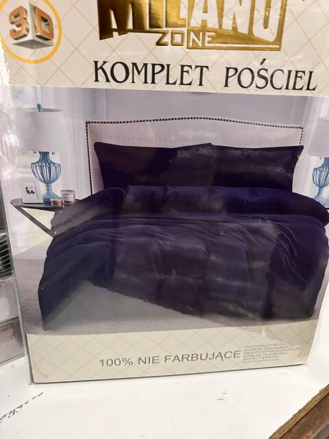 Komplet Pościeli 3 Części 4756 1 kolor 200x220cm