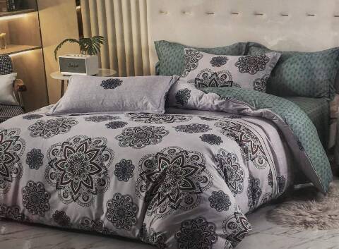 Komplet Pościeli 3 Części 4759 1 kolor 200x220cm 1