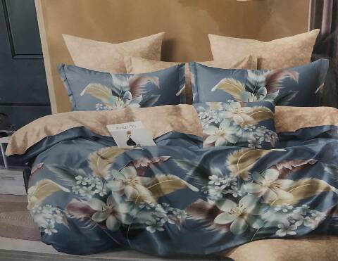 Komplet Pościeli 3 Części 4764 1 kolor 200x220cm 1