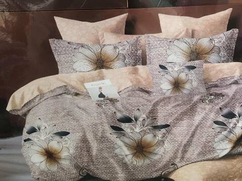 Komplet Pościeli 3 Części 4765 1 kolor 200x220cm