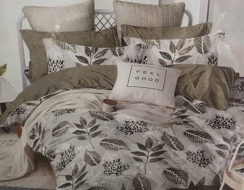 Komplet Pościeli 3 Części 4766 1 kolor 200x220cm 1