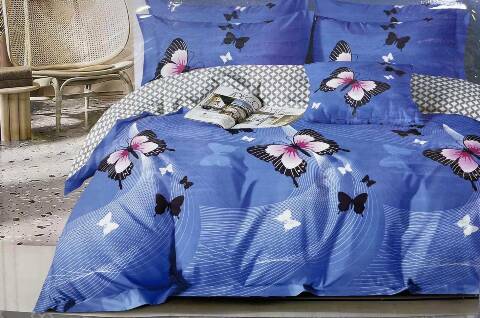 Komplet Pościeli 3 Części 4767 1 kolor 200x220cm