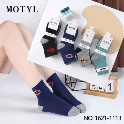 Skarpetki dziewczęce 1621 -1113 Mix kolor 23-38 1