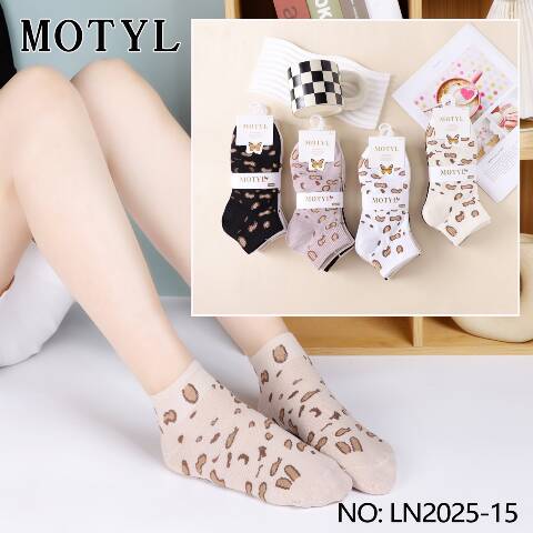 Stopki damskie LN2025-15 Mix kolor 35-42 1