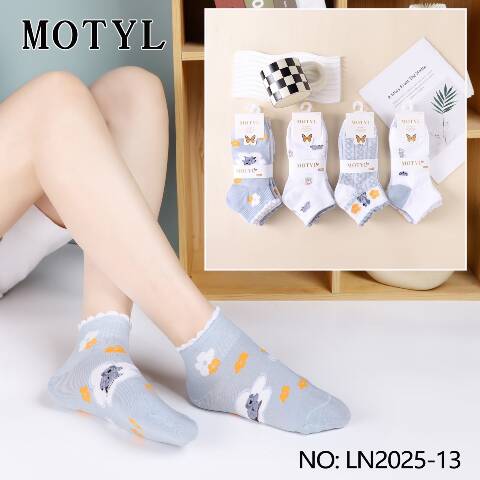 Stopki damskie LN2025-14 Mix kolor 35-42