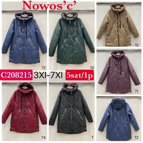 Kurtka wiosenna damskie C208215 1 kolor 3XL-7XL 1