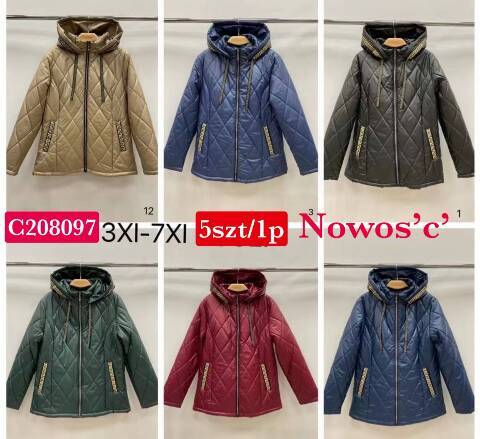 Kurtka wiosenna damskie C208097 1 kolor 3XL-7XL 1