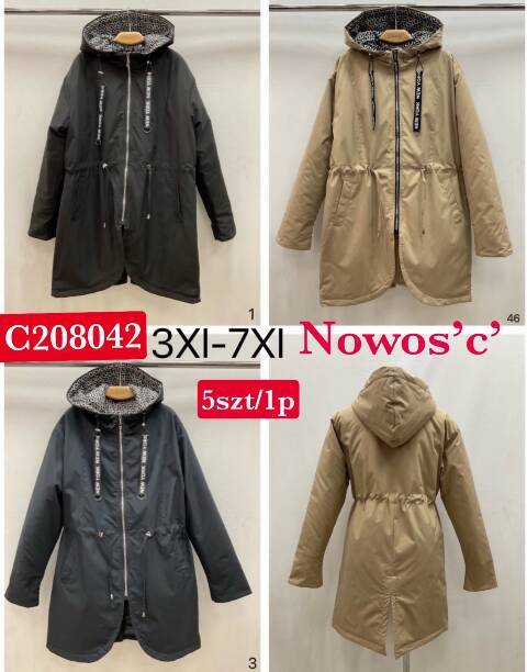 Kurtka wiosenna damskie C208042 1 kolor 3XL-7XL 1