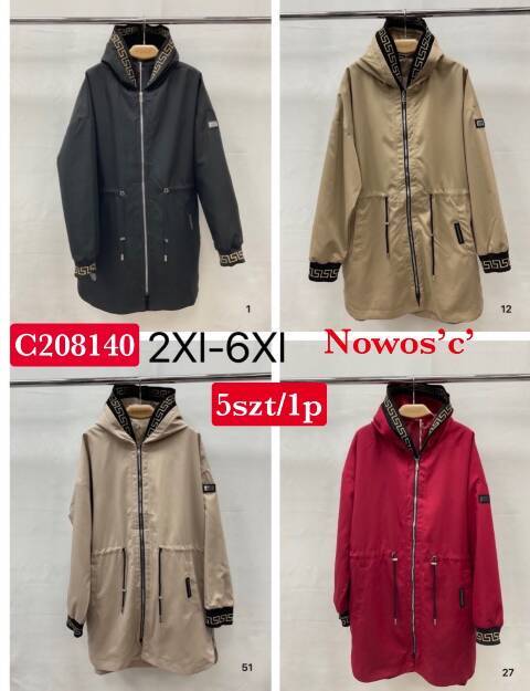 Kurtka wiosenna damskie C208140 1 kolor 2XL-6XL 1