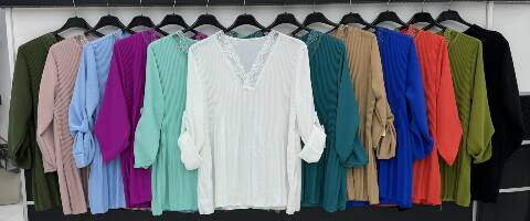 Bluzka damskie 5263 Mix kolor Standard (Towar Włoskie) 1