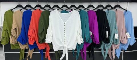 Bluzka damskie 5264 Mix kolor Standard (Towar Włoskie) 1