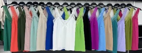 Bluzka damskie 5266 Mix kolor Standard (Towar Włoskie)