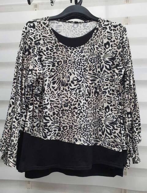 Bluzka damskie 5394 1 kolor M-3XL (Towar  Włoskie) 1