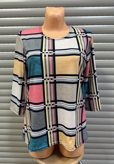 Bluzka damskie 5397 1 kolor L-4XL (Towar Ploskie)