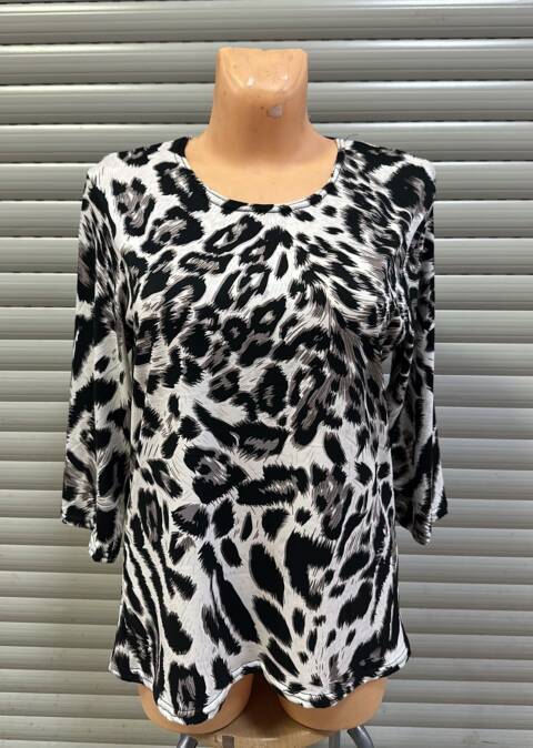 Bluzka damskie 5403 1 kolor L-4XL (Towar Ploskie)