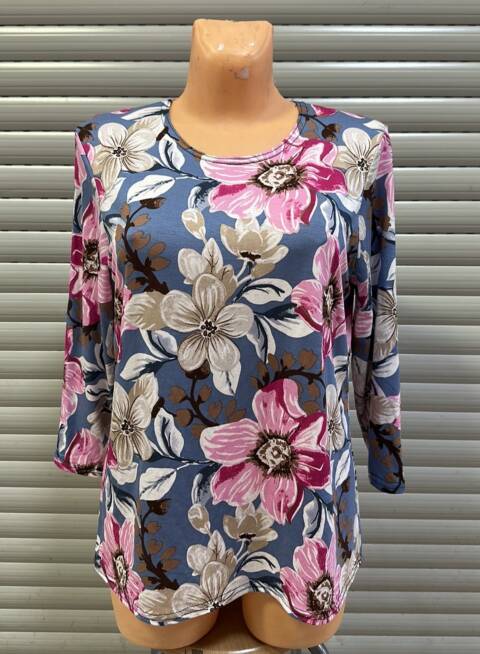 Bluzka damskie 5404 1 kolor L-4XL (Towar Ploskie) 1