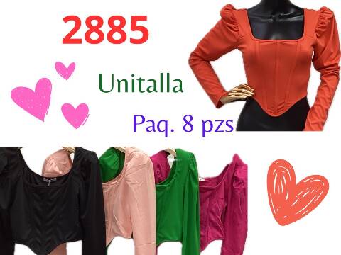 Bluzka damskie 3885 Mix kolor Standard