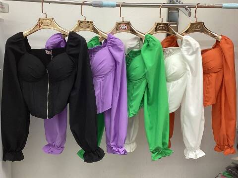 Bluzka damskie 5418 Mix kolor Standard