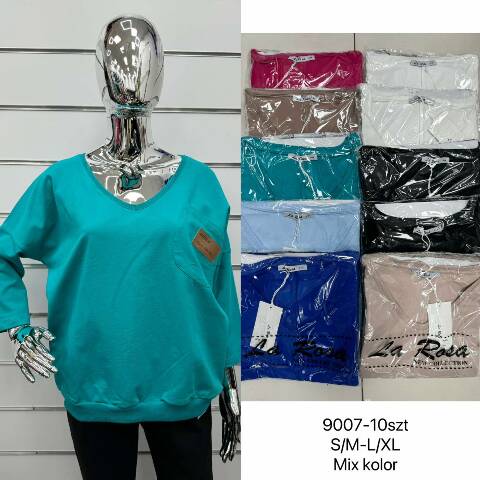 Bluza damskie 9007 Mix kolor S/M-L/XL