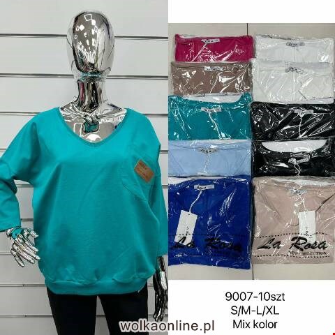 Bluza damskie 9007 Mix kolor S/M-L/XL