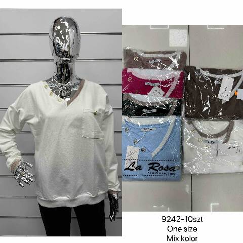 Bluza damskie 9242 Mix kolor Standard
