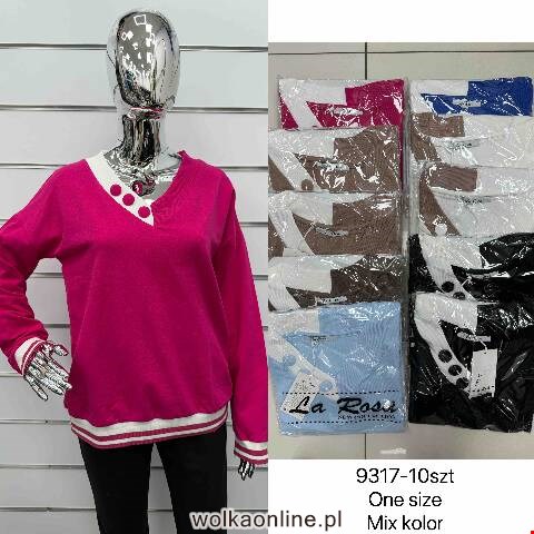 Bluza damskie 9317 Mix kolor Standard