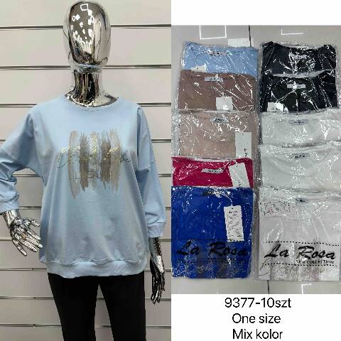 Bluza damskie 9377 Mix kolor Standard