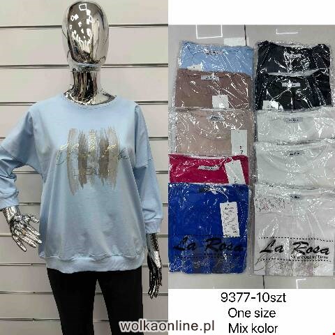 Bluza damskie 9377 Mix kolor Standard