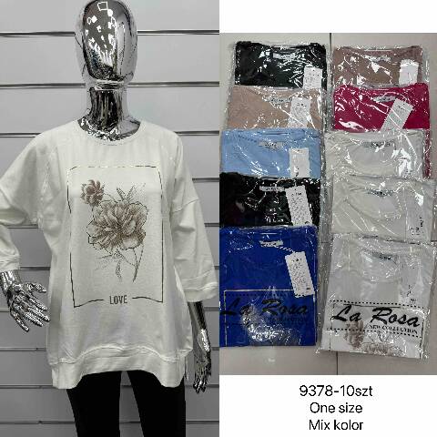 Bluza damskie 9378 Mix kolor Standard 1