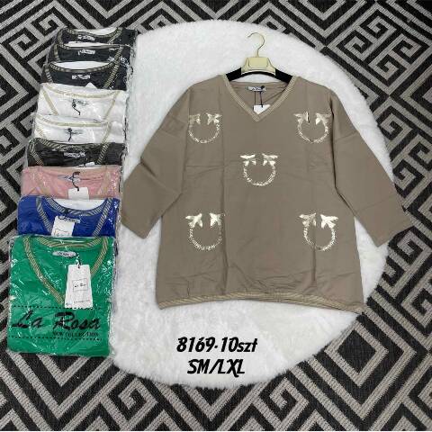 Bluza damskie 8169 Mix kolor S/M-L/Xl 1