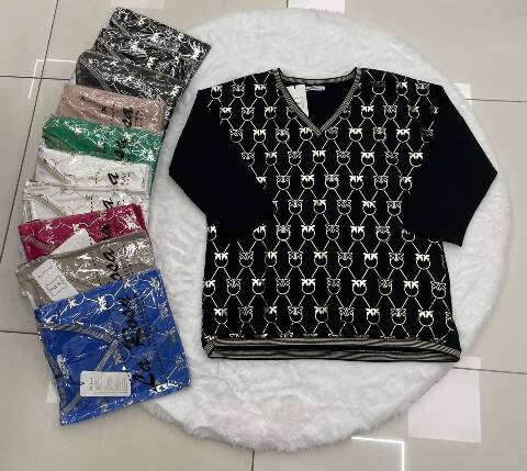 Bluza damskie 5451 Mix kolor Standard