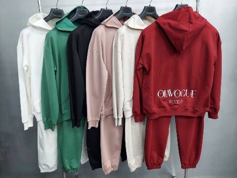 Komplet damskie 5455 1 kolor S-XL (Towar Tureckie)