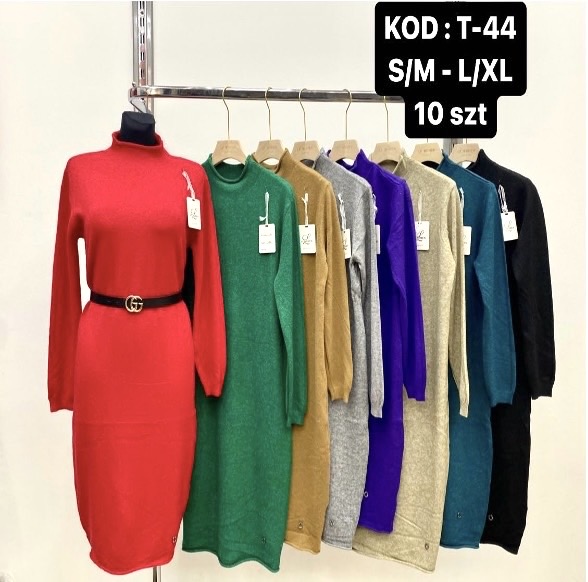 Sukienka damskie T-44 Mix kolor S/M-L/XL